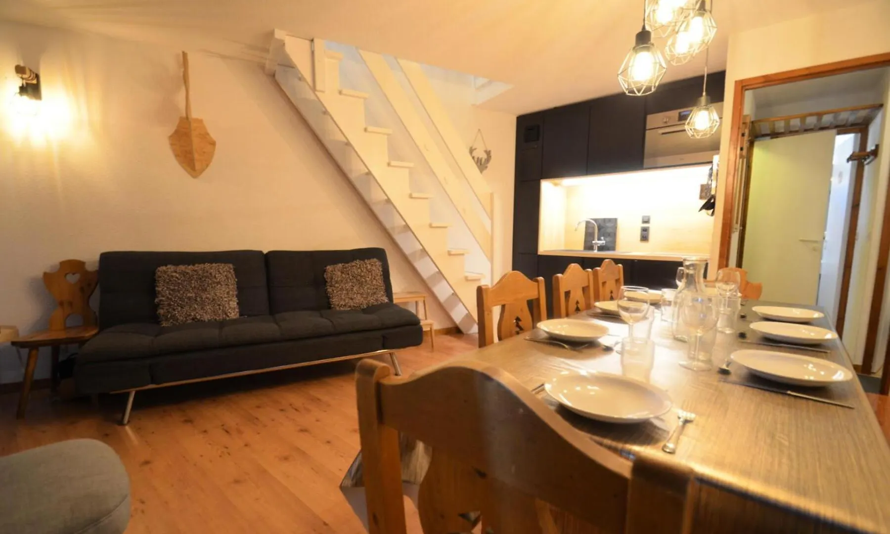 Residence Balcons D'Olympie - Appartement Chaleureux Avec Vue Sur Les Pistes Mae-4354 Saint-Martin-de-Belleville Frankrike