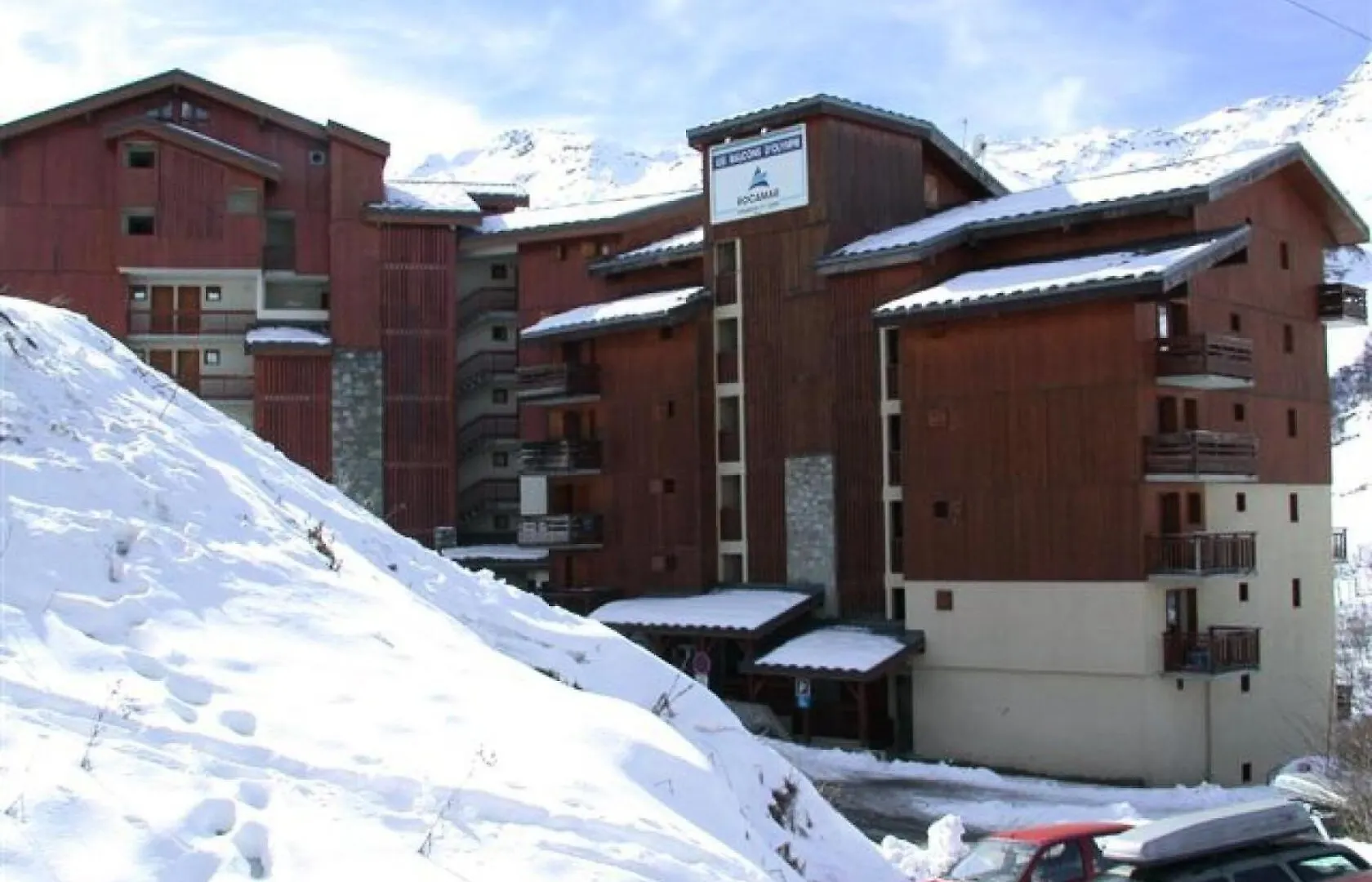Residence Balcons D'Olympie - Appartement Chaleureux Avec Vue Sur Les Pistes Mae-4354 Saint-Martin-de-Belleville Lägenhet